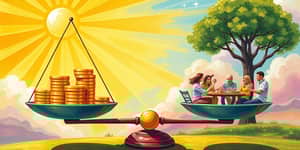 Dinheiro e Felicidade: Encontre o Equilíbrio Financeiro Perfeito